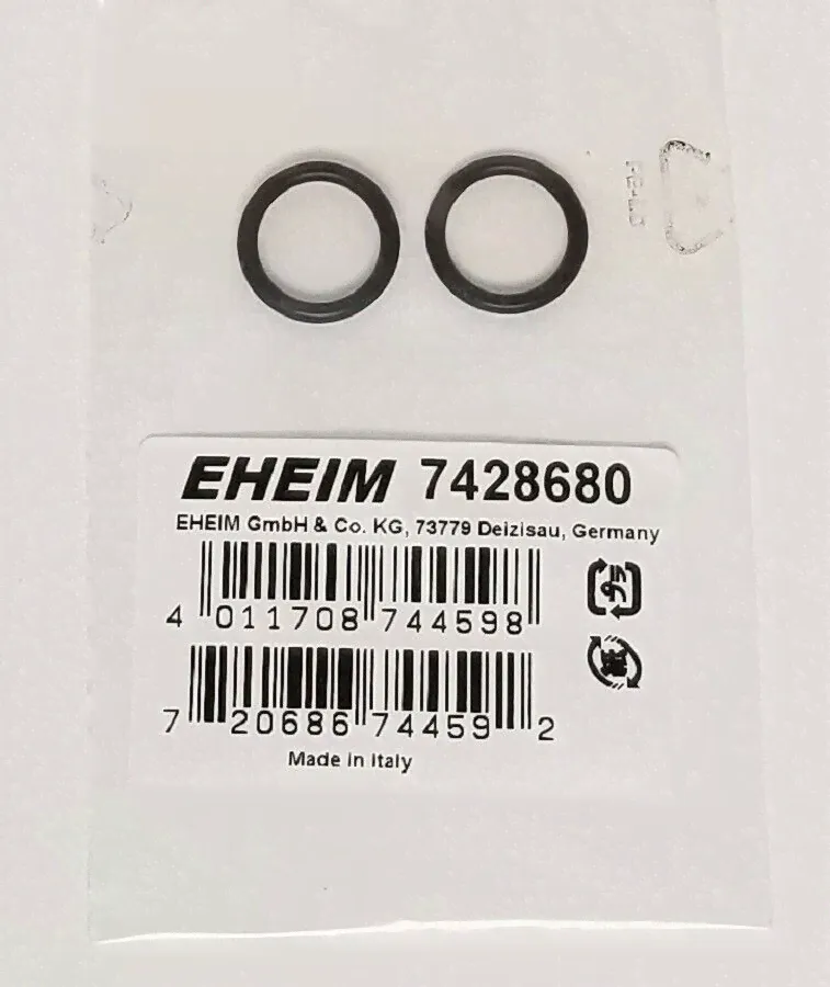 EHEIM 7428680 PRO 3 4 2071/2073 /2074 /2075/2076/ 2078 ADAPTER SEALING RINGS-0