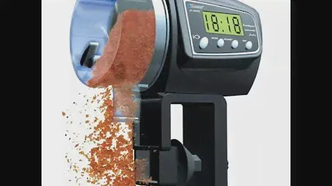 Автоматическая кормушка для рыб Resun с LCD-монитором AF 2005D, обзор что,куда и как!