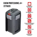 Внешний аквариумный фильтр Eheim Professionel 4+ 600 (2275)