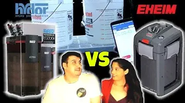 Eheim Pro 4+ 350 VS Hydor Pro 350 Flow Rate FACE OFF & Canister Review