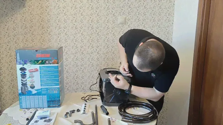 #внешнийфильтрEHEIM Распаковка внешнего фильтра EHEIM professionel 4+ 350 Typ 2273